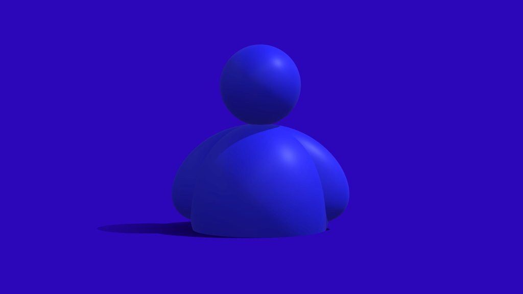 MSN Icon Buddy Color Anycubic PLA+ Blue