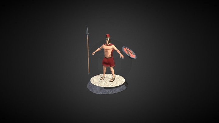 M6 Drewe T Character Model A Pose 3D Model