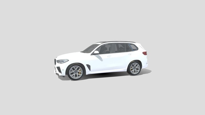 2020 BMW X5 M Competition – Modello 3D gratuito STL