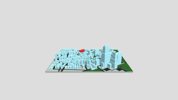 Nueva Ciudad Metrópoli 3D Model