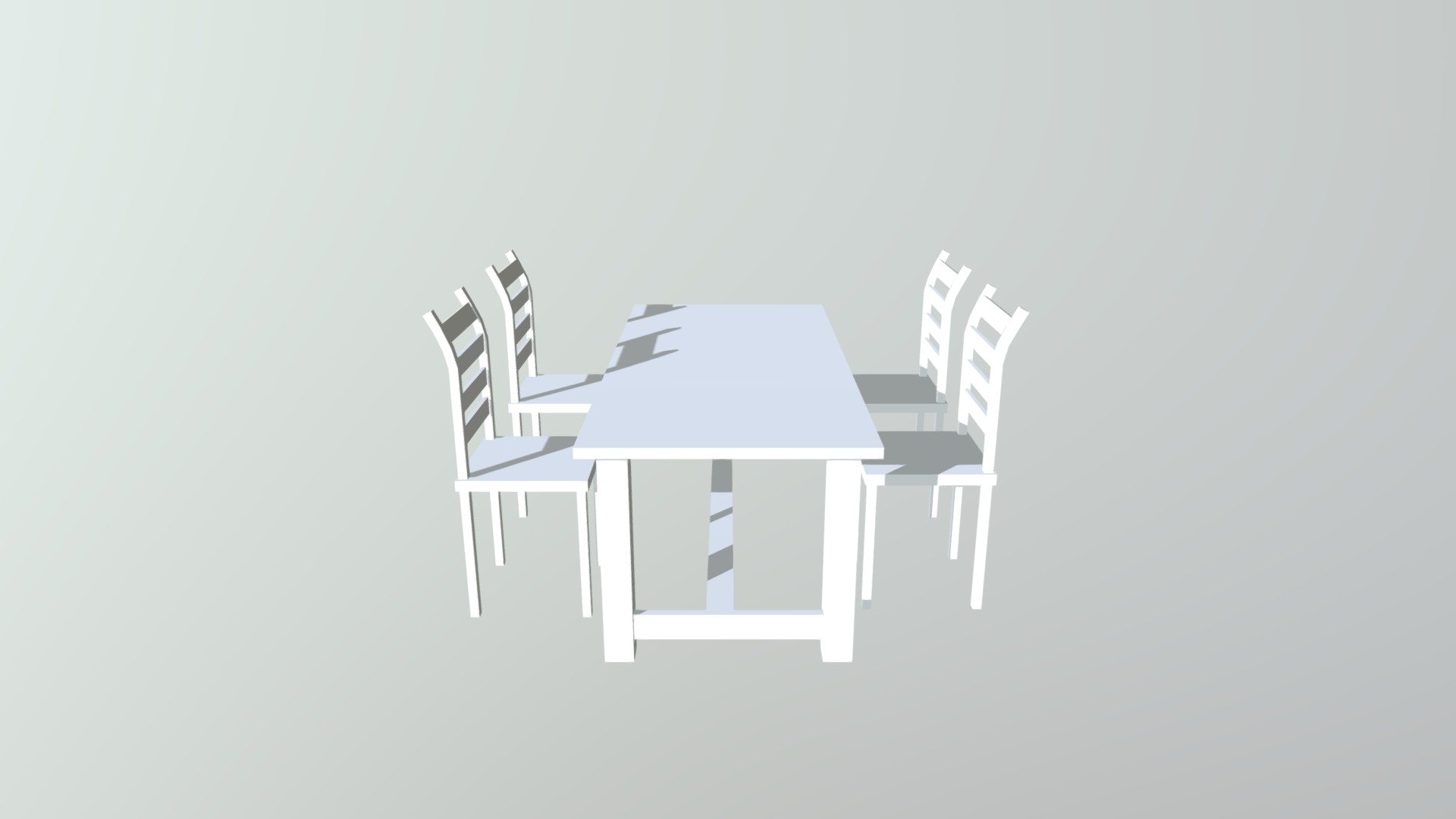 tafel en stoel