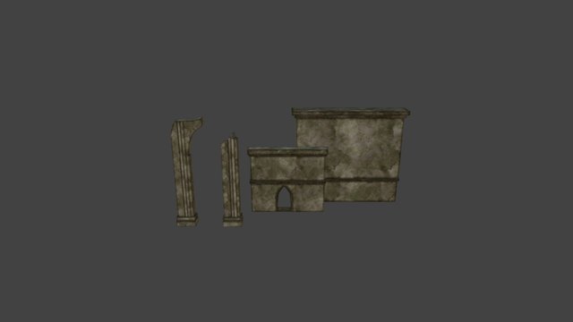 Ruins 3D Model