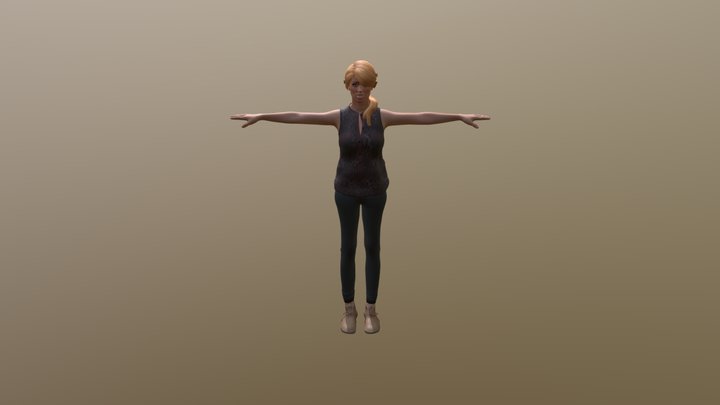 Woman1 3D Model