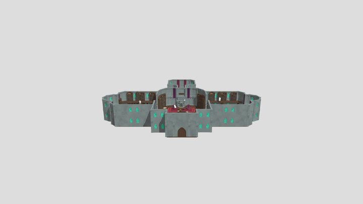 Haunted Library 3D Model