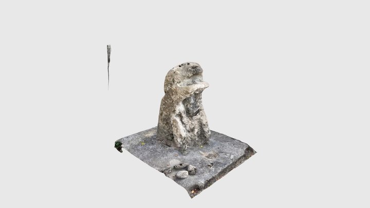 根差部のシーサー 3D Model