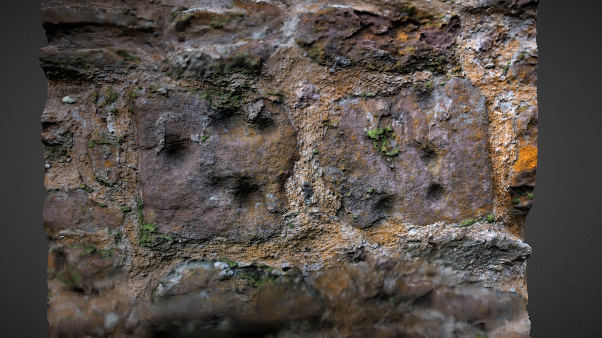 Auchenblae Palladius' Chapel cup marked stones