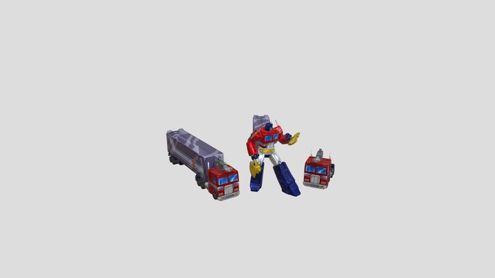 Optimus prime 3D Model