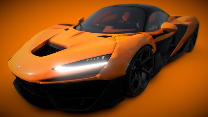 Mclaren W1 – Modello 3D gratuito STL