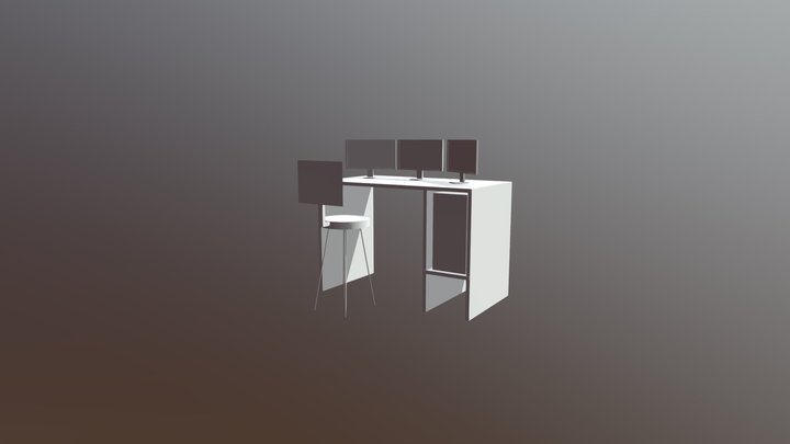 Desk but better 3D Model