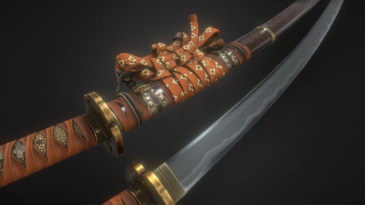 Long Tachi_#2 3D Model