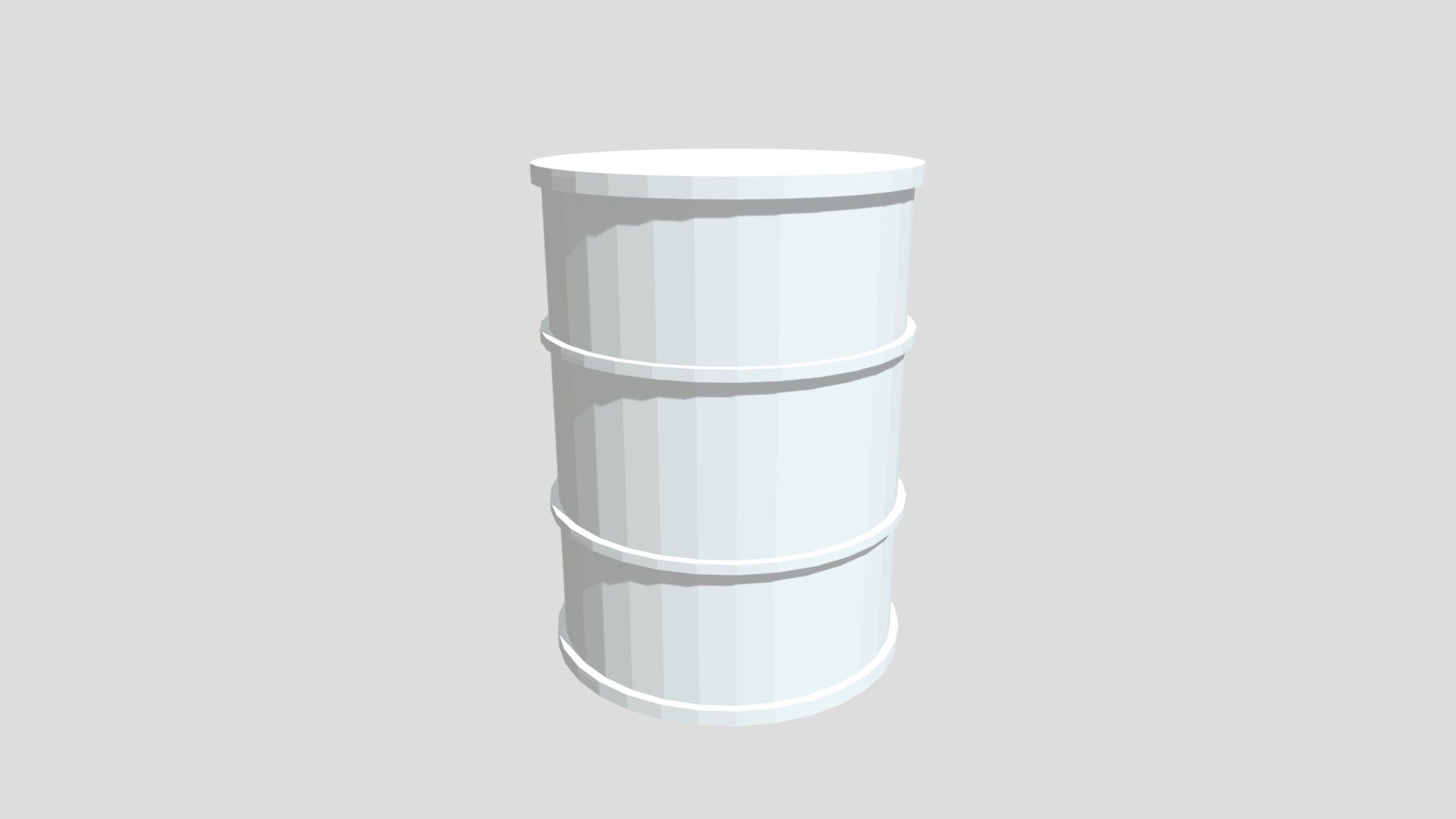 Metal Barrel — Sketchfab embed 3D viewer