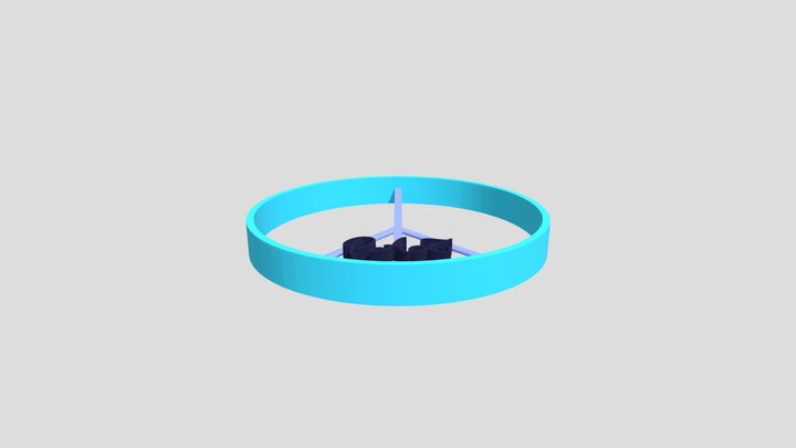 Símbolo da Paz 3D Model