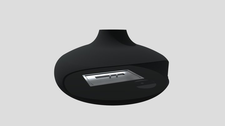 Ceiling Mounted Ethanol Fireplace AFH600 3D Model