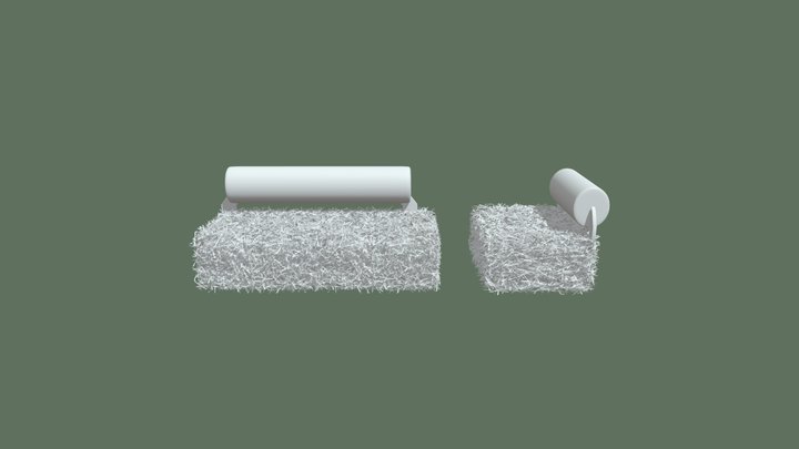 рожеве сіно 3D Model