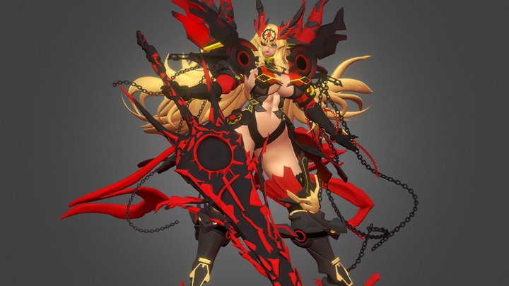 [WIP] FGO Barguest 3D Model
