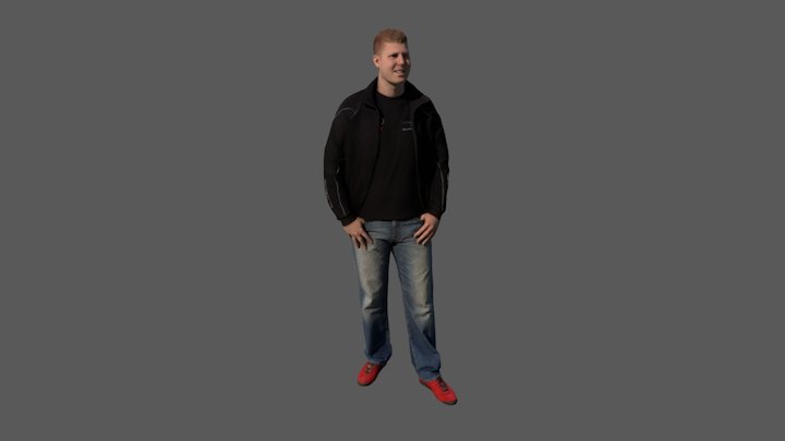 Red Shoes 3D Model