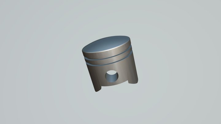Piston head 3D Model