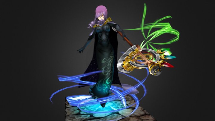 Astrologian 3D Model