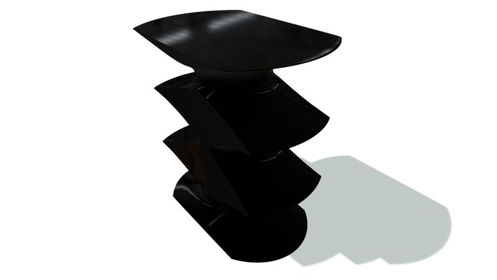 HdeM hocker 3D Model