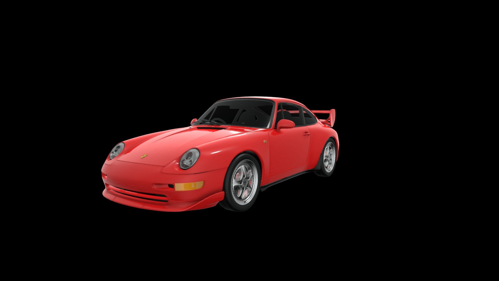 1995 Porsche 993 Clubsport - Download Free 3D model by DisneyCars ...