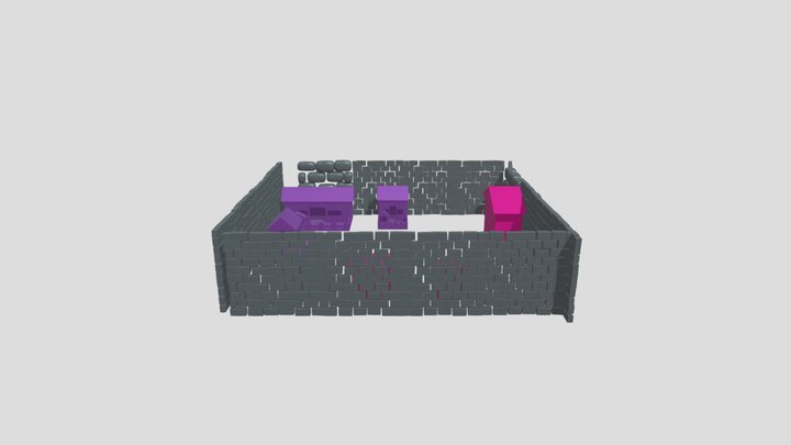 Zombie Base(low Poly) 3D Model