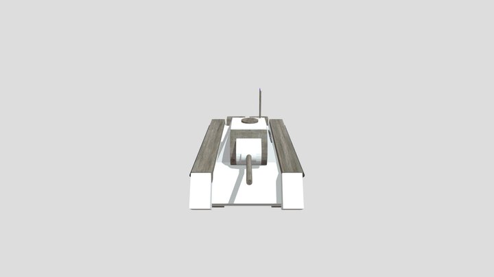 Tank t-43 SSSR 3D Model