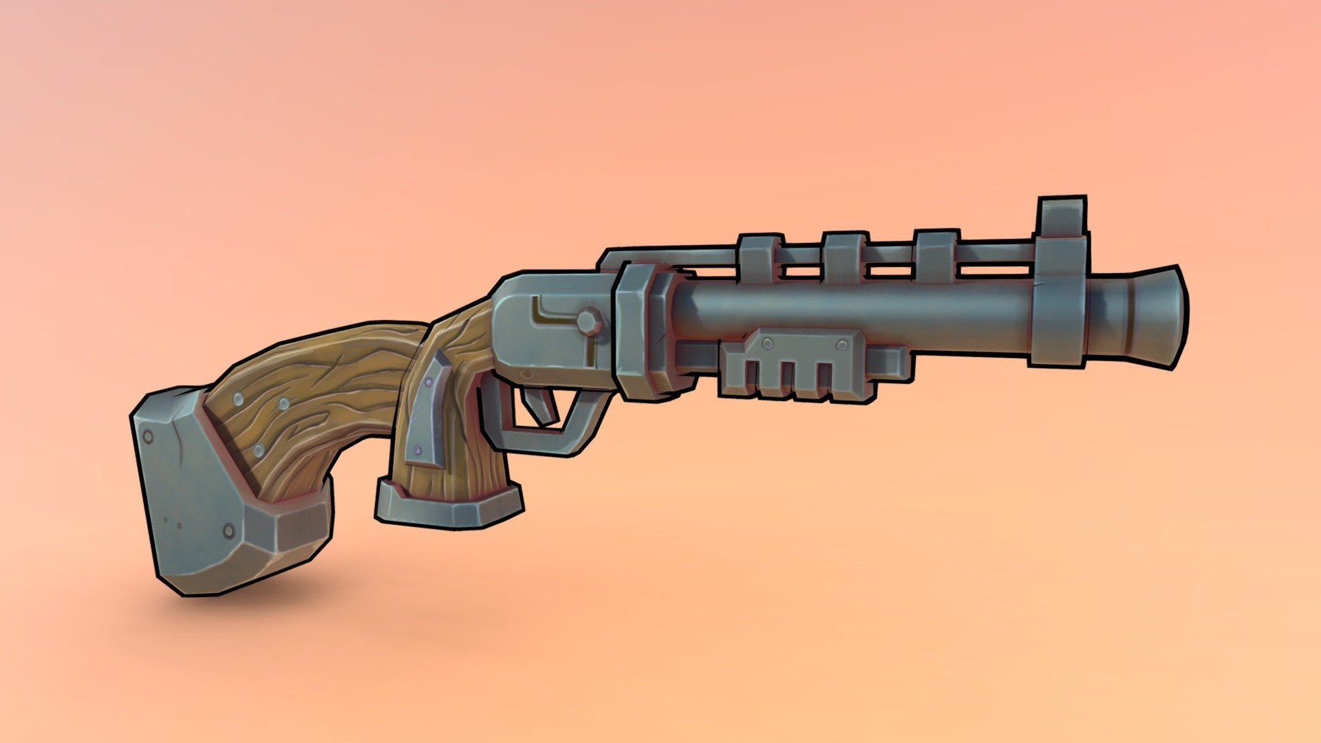 Stylized Shotgun