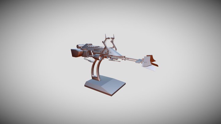Gun 9 3D Model