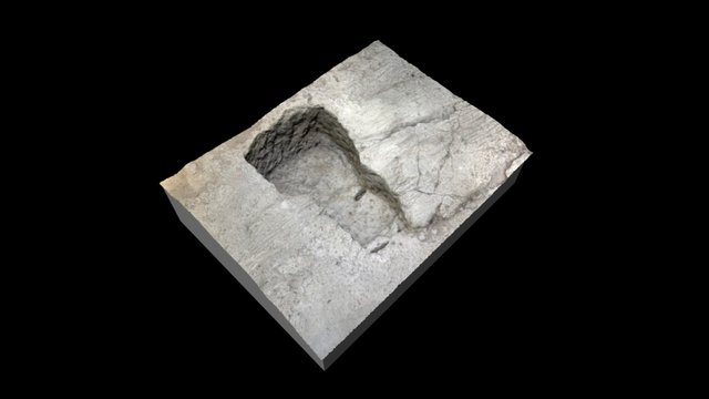 Struttura subquadrangolare, settore XII 3D Model