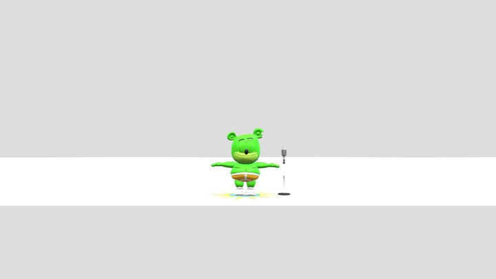 Talking Gummibär Model 3D Model