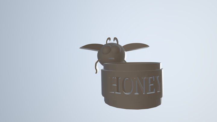 Honey & Bug 3D Model
