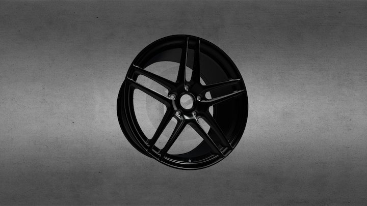 AM5Y04 19x9 5 ET45 REV A 20170504 3D Model