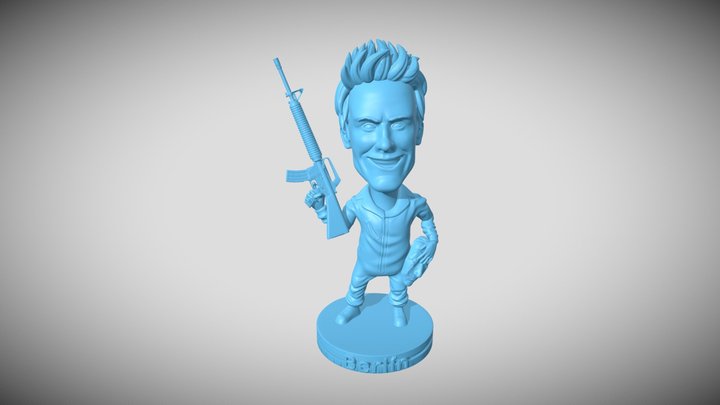 Berlin - Big Head 3D Model