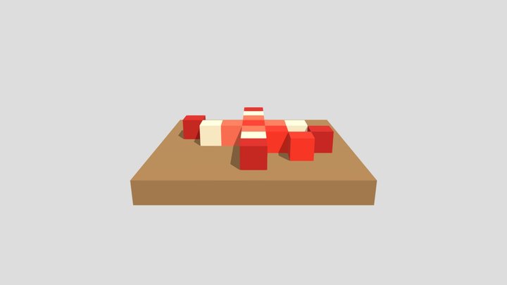 Decorative Starfish - Voxel 32x32 – Modello 3D gratuito STL