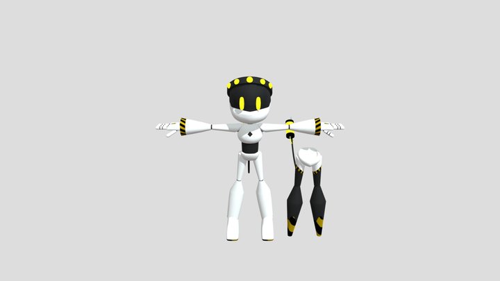 Murder Drone base REMASTERED 3D Model