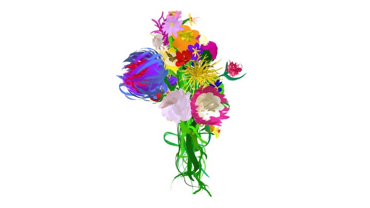 Bouquet 2 3D Model