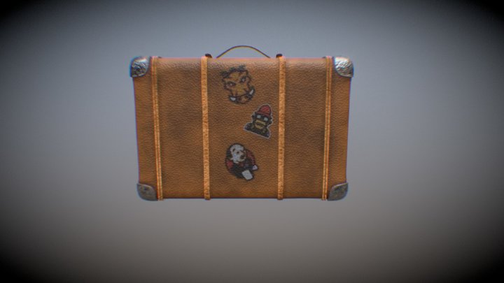 Old bag. 3D Model