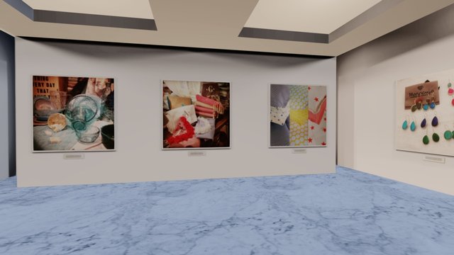 Instamuseum for @da.li.home 3D Model
