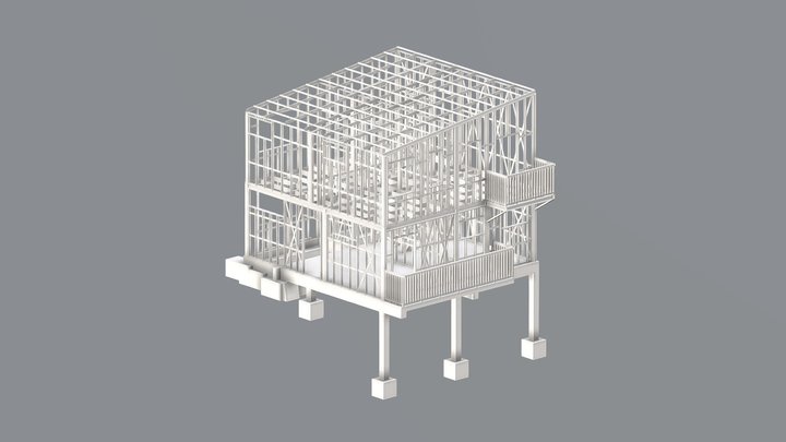 Estructura FS 3D Model