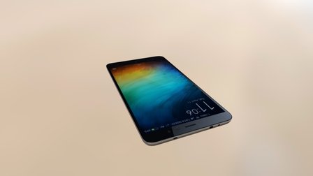 Redmi Note 3 3D Model