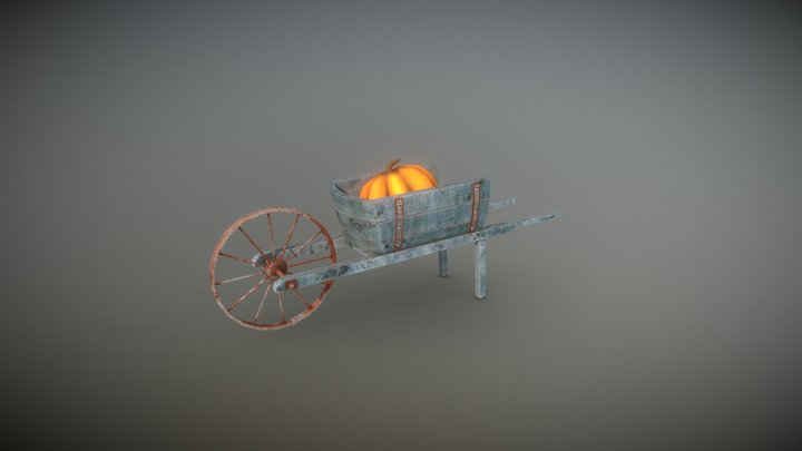 Wheelbarrow 3D Model