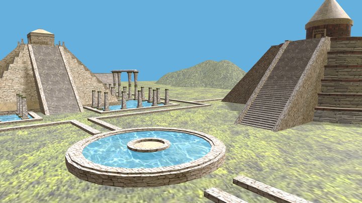Aztec temple – Modelo 3D gratuito STL