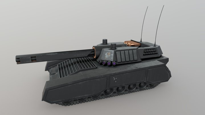 Automated Superheavy Tank – Modelo 3D gratuito STL