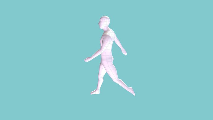 Walking Animation vol 2.0 3D Model