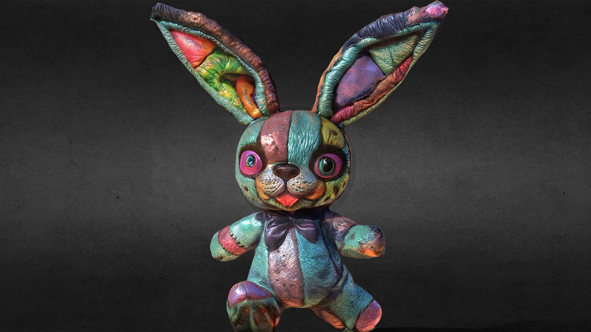 Patchwork bunny ragdoll - Buy Royalty Free 3D model by endike [9b39703 ...