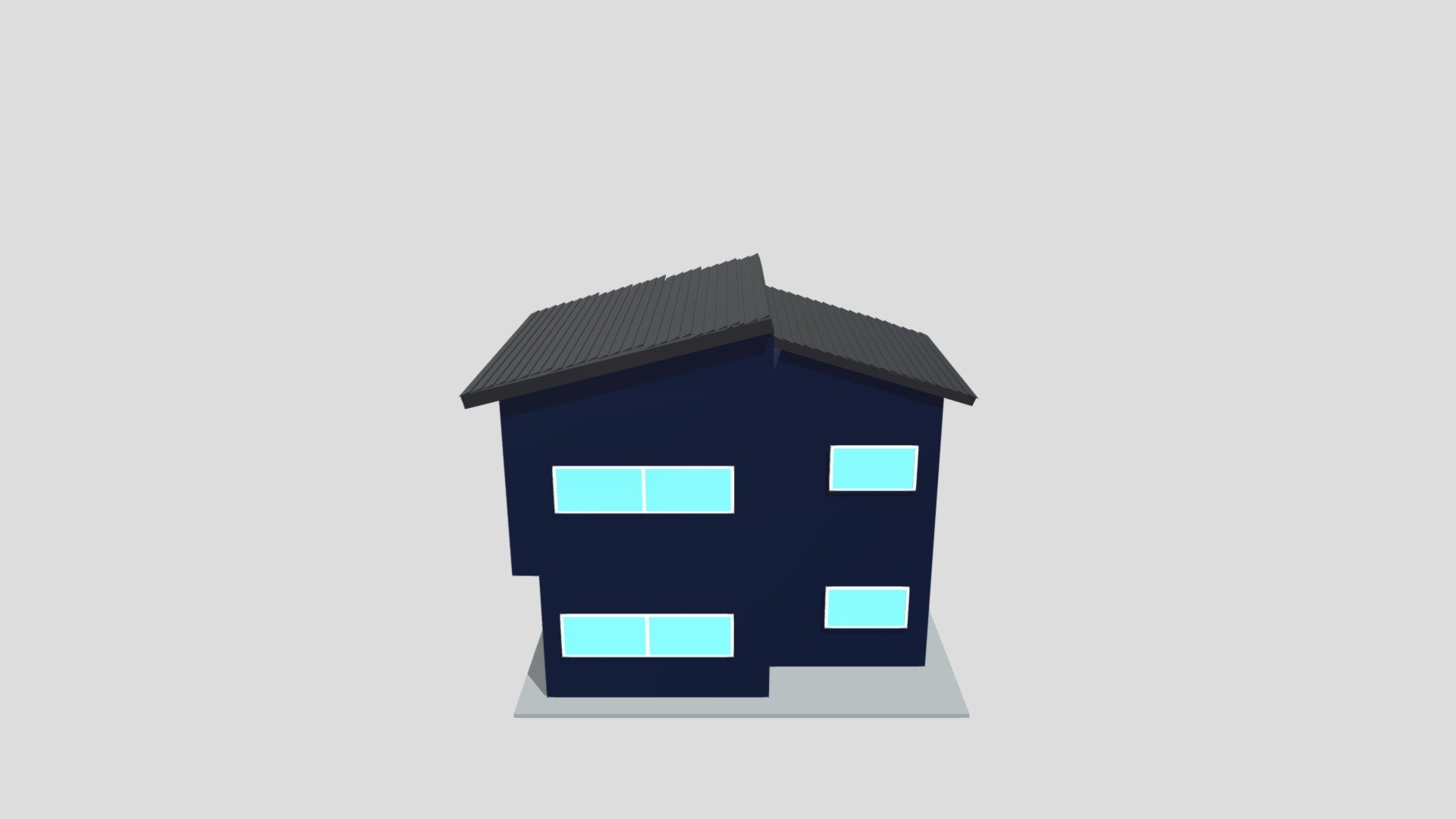 House — Sketchfab embed 3D viewer