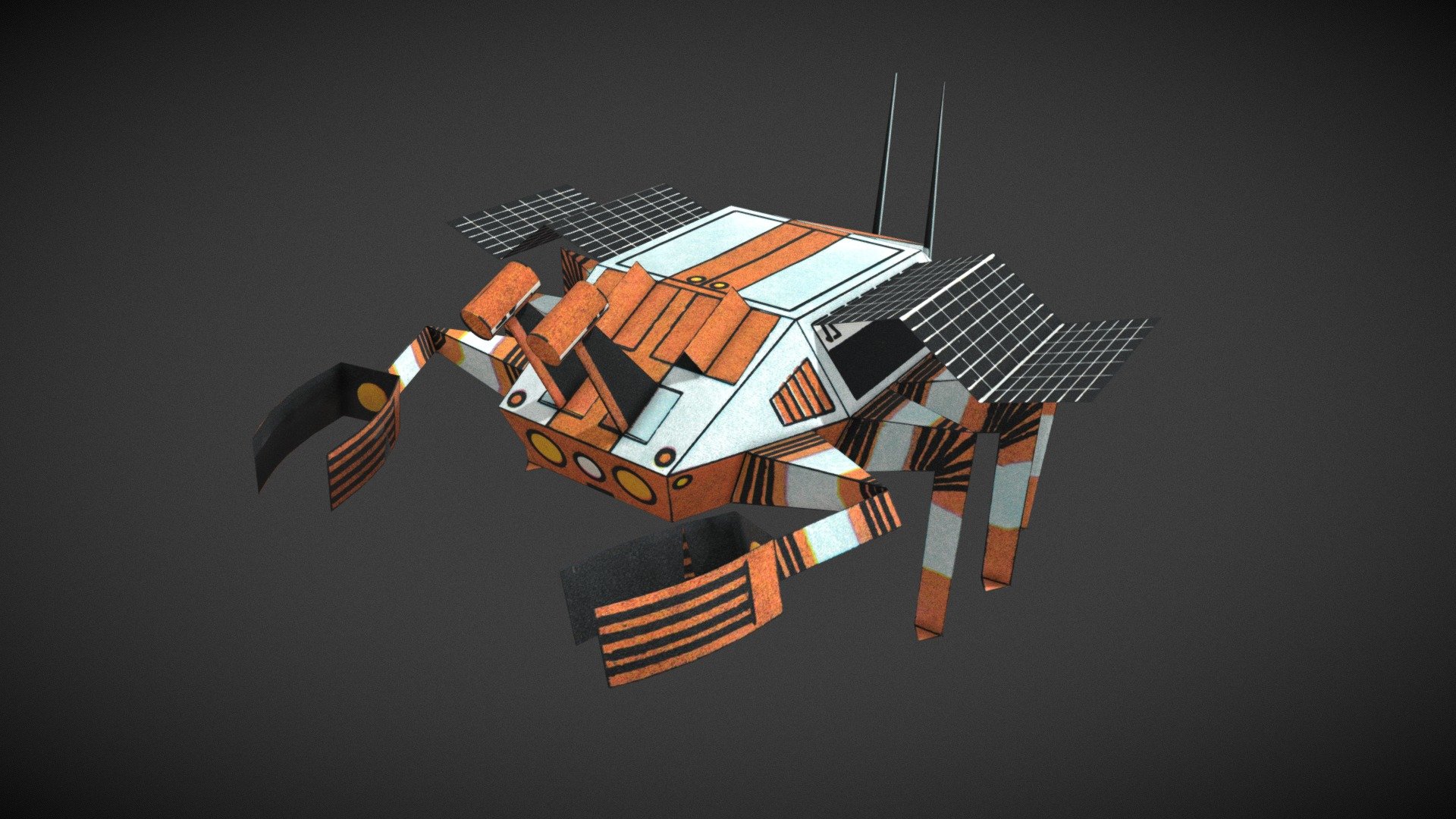 Small god - Paper model