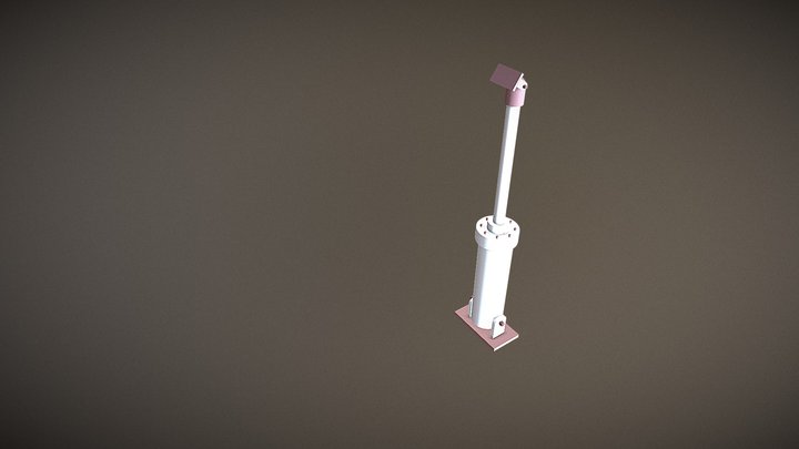 Hydrulic Leg 3D Model
