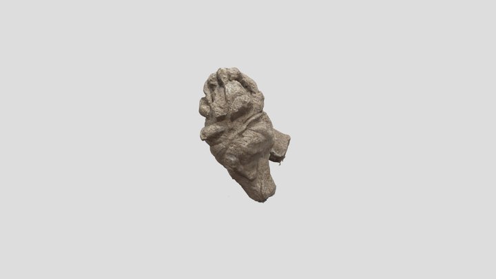 sculpture-lana Gerbéviller 3D Model