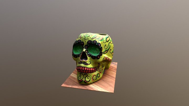 Mexican Skull 3D Model